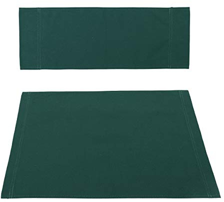 TuToy 4 Farben Casual Directors Chair Canvas Seat Back Cover Ersatz Kit - Grün