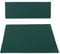TuToy 4 Farben Casual Directors Chair Canvas Seat Back Cover Ersatz Kit - Grün