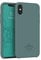 turtleandcase Silikonhülle für iPhone X (5,8) - Liquid Silicone Case - Kostenloses Panzerglas - Hochwertiges Silikon Schutz - Kratzfestes Mikrofaserfutter Schutzcase (Piniengrün)