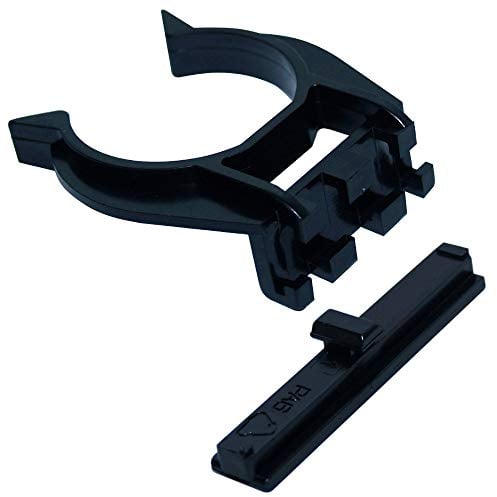 cyclingcolors Clip per Zoccolo per Piedini per Mobili Da Cucina, 34mm, Nero