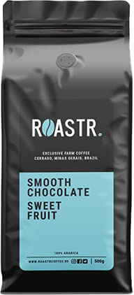 Roastrcoffee 500g | 100% Brasilianische Arabica Bohnen | Smooth Chocolate, Sweet Fruit | Sehr wenig Säure | Exklusive Herkunft