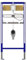 Laufen CU100 INEO Installationssystem, für Urinal, Kartuschentechnik, H9401000000001