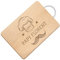 Maverton Planche à découper avec personnalisation pour homme - Plateau fromage gravé pour lui - Planche de cuisine en bois de hêtre pour chef - pour anniversaire - papa - Papy