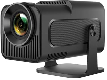 Mini Proyector 4K Full HD 1080P - 20000 Lúmenes, Sistema Operativo Android 11.0, Portátil LED Con Corrección Trapezoidal Automática, WiFi6 - Para Cine En Casa