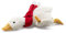 Steiff Kuscheltier Cosy Christmas Gilda Gans, Süßes Stofftier, Kinder, Jungen & Mädchen, Friends, Plüschtier 26 cm, Weiß, 075513