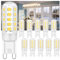 Ugvmn G9 LED Birne 5W Entspricht 40W Halogenlampen, Kein Flimmern GU9 Naturweiß 4000K, G9 Leuchtmittel LED Lampen, Glühbirne 420lm, AC 220-240V, Nicht Dimmbar, 10er Pack