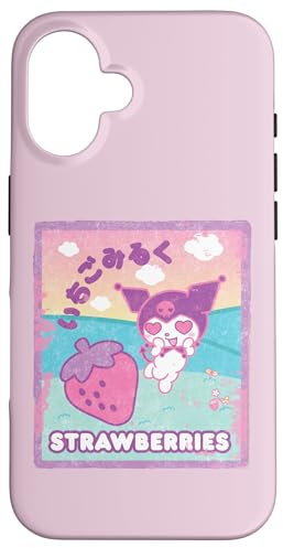 iPhone 16 Kuromi Strawberry Milk Case