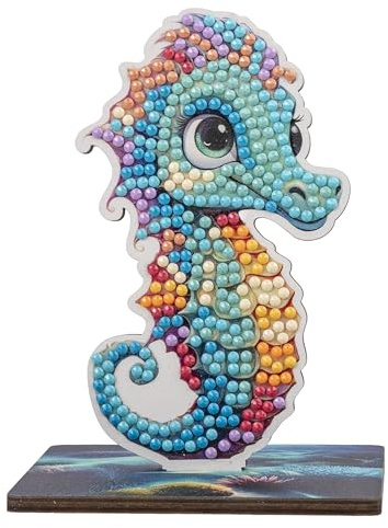 Crystal Art Seahorse, Buddy (CAFGR-31GEN048)