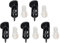 10pcs/set Mounting Clips For 1155 1150 1156 775 1366 CPU Coolers Heatsink Mount Pins Fan Fastener Push Screws