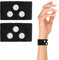 JAWUZ 2 Stück akupressur armband Armbänder zur Linderung von Bewegungskrankheiten akkupressurarmbänder Reise-Akupressur-Armbänder Übelkeit Linderung Meereskrankheit Reisen Autokrankheit