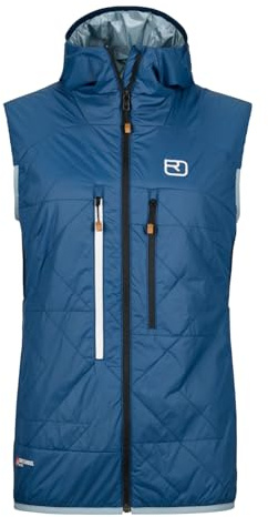 ORTOVOX SWISSWOOL PIZ BOÈ Vest W, 61532, Sea Surface, XS