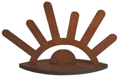 Soporte para Anillos, Expositor de Joyas, Soporte de Accesorios para el Hogar,Anillero de Madera para Anillos, Pendientes, Pulseras, Collares