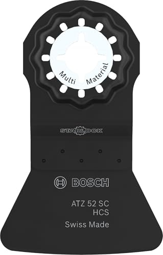 Bosch 10x Lama per raschietto ATZ 52 SC | per Malta, Colla, Larghezza 52 mm, Professional Accessorio Utensile multifunzione