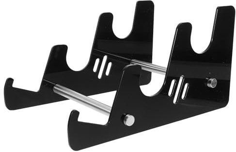 Cabilock Mechanischer Acryl Tastaturständer Mehrstufig rutschfest Tastaturhalter für Schreibtisch Kompatibel mit Mechanischen Tastaturen Organizer für Büro und Gaming