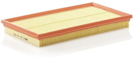 MANN-FILTER, C 34 104 Luftfilter | Für PKW, Saubere Luftzufuhr, Langlebiges Filtermedium, Passgenaues Design, Echte OE-Technologie