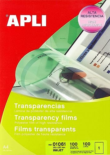 Apli 100 1061-Folie für Tintenstrahldrucker