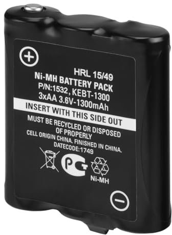 Motorola Powerful High Capacity TLKR T82 Extreme H20 T92 1300MAh NiMH Battery