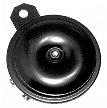 6 Volt Universal Motorcycle Moped Compact Horn - Chrome - 6V Emgo 86-18326