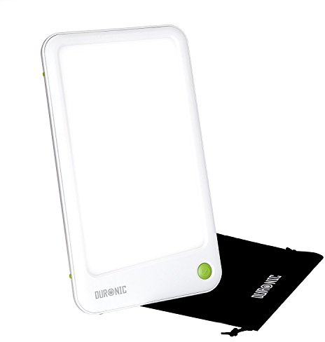 Duronic SADT2 Sad Light Therapy Lamp Box SAD Portable Daylight S A D Lightbox Sun Lamps, Natural Relief Sunlight Bulb Sad Lights, for S.A.D - Seasonal Affective Disorder Winter Depression