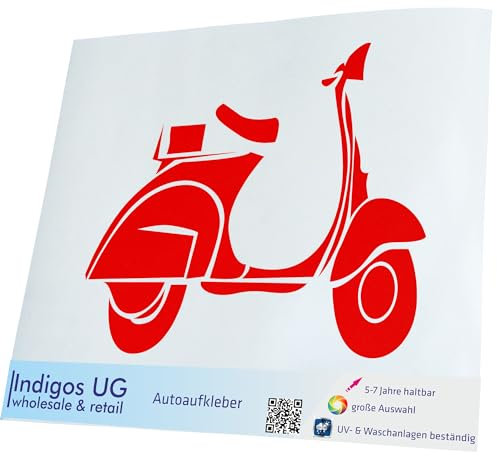 Indigos Ug - Adesivo - nuovo - JDM - Die Cut - scooter Custom roller - 90 x 90 MM