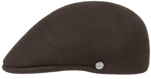 LIERYS Outdoor Flatcap aus Wollfilz Herren Mütze Made in Italy Wasserabweisend Packable Sportmütze Herbst Winter Schiebermütze
