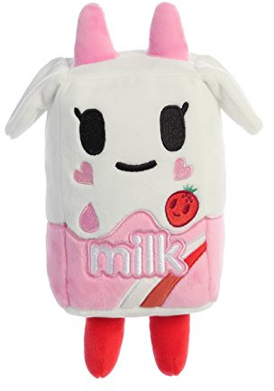 Aurora World 15674 Tokidoki Strawberry Milk Plüsch Spielzeug, 19 cm, 7.5-Inch