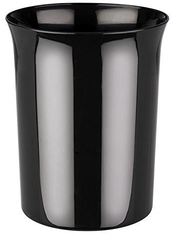 APS 2039 Polypropylen Tisch Garagen Abfallbehälter, Ø 11 x 14 cm, Schwarz