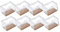 Qplcdg 8 x Stuhlbeinkappen Silikon,Fußboden Stuhlbein Schutz Öffnungs Caps Möbel Tischabdeckung Furniture Table Chair Legs Feet Covers Pads Protectors-Größe optional (8 Stück 5#)