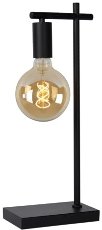 LUCIDE LEANNE - Tischlampe - 1xE27 - Schwarz