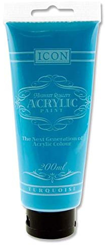 Premier Stationery Icon Pintura acrílica. Turquesa. 200 ml (Y0683985)