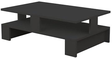 Woody Fashion Couchtisch | Melaminbeschichtet | 18mm | Anthrazit