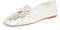 Tory Burch Damen Tory Charm Woven 5 mm Loafer, Elfenbein (Elfenbein), 42 EU