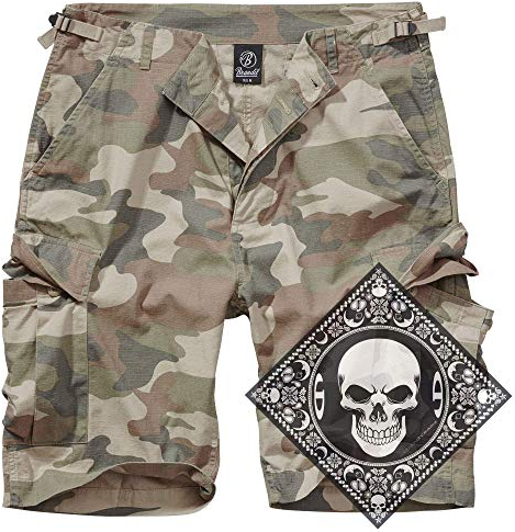 Brandit BDU Ripstop Shorts Light Woodland Gr. 3XL