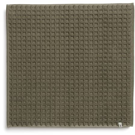 möve Piquée Badteppich 60 x 60 cm aus 100% Baumwolle, sea Grass