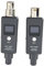 U3 Wireless Mikrofonsystem, 2,4 G Wireless XLR Sender und Empfänger für Dynamisches Mikrofon, Audio Mixer, PA System, DSLR Kamera, Eingebauter Akku