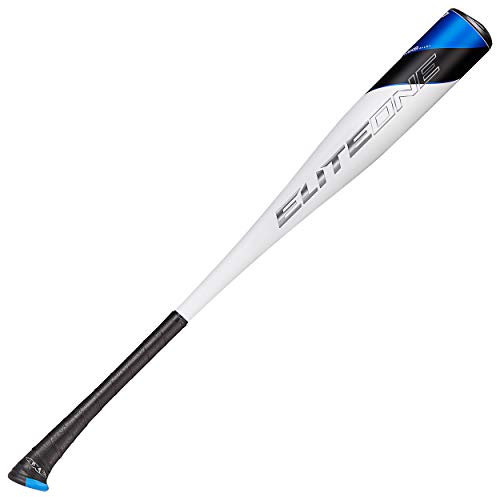 Axe Unisex, Teenager L143J-27-27-B Bat 2021 Elite One (-10, 2-3/4) USSSA Baseballschläger, 1 Stück Legierung, Weiß/Schwarz/Blau, 27 / 17 oz