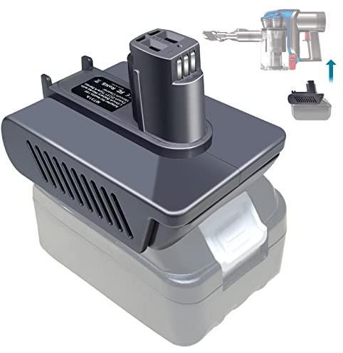 TPDL Adapter for Makita BL1850 BL1840 BL1860 Battery Convert for Dyson Type-A DC31 DC34 DC35 DC44 DC45 for Dyson Handheld Cordless Vacuum Animal 917083-01(Not fit All Type B Model, not for DC44 MK2)