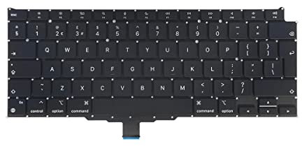 Teclado A2337 de repuesto estándar del Reino Unido para MacBook Air de 13.3 pulgadas, teclado A2337 de finales de 2020