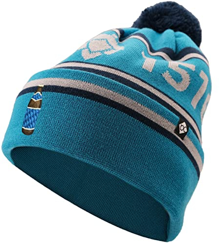 Bavarian Caps Mütze Bommel-Haum Bayerisch Hell, Größe:OneSize, Farben:blau