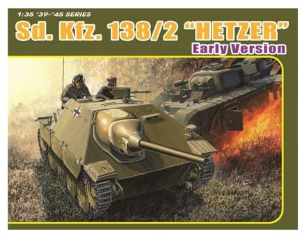Dragon 6708 - 1:35 Sd.Kfz.138/2 Hetzer Early Version - Neu