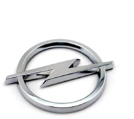HORREX Auto Emblem für Opel GT 2006-2009, ABS 3D Aufkleber Ornament Abzeichen Logo Abzeichen Sticker Abziehbilder Front Motorhaube Kofferraum Auto Zubehör
