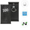 MOSCATELLI Pannello Solare Camper 100W Black Boost Monocristallino PERC Kit Pannello Solare per Camper con Profilo integrato in Alluminio Nero per fissaggio al tetto - Regolatore MPPT Bluetooth 10A