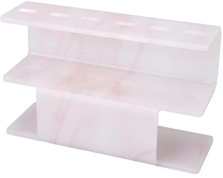 Support de Pince à épiler avec 6 Trous, Support de Rangement pour Pinces à épiler et Outils D'extension de Cils, Présentoir de Pincettes, Fournitures pour Extension de Cils