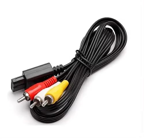 DARLINGTON & Sohns Câble TV péritel 3 RCA pour Super Nintendo N64 GC GameCube, Compatible avec Console de Jeu, Accessoire Console de Jeu, Câble, 180 cm