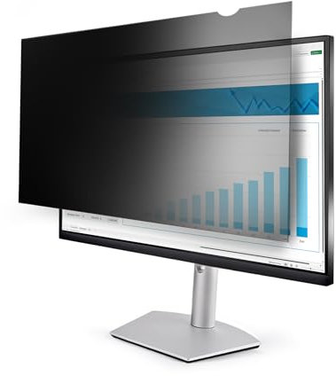 StarTech.com 25 Zoll 16:9 Monitor Blickschutzfilter, Blaulichtfilter, Bildschirm Sichtschutzfolie/Blickschutz, +/- 30 Grad
