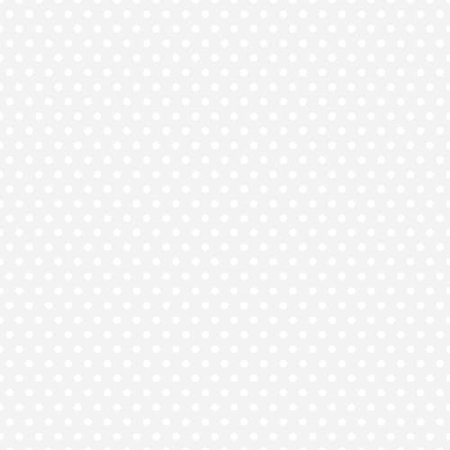 Rose and Hubble Polka Dot Fabric - 45 Inch Wide 100% Cotton Poplin for Dressmaking, Quilting, and Crafting - Soft, Cotton Fabric for Sewing, Apparel, Home Décor, Bag Making (White, 0.5 Metre)