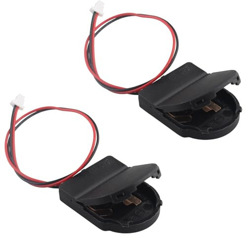 ZDE 2 Stück RTC-Batteriegehäuse Batteriestromanschluss Echtzeituhrhalter Kompatibel mit Raspberry Pi 5