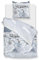 Zo!Home Flanell Bettwäsche 155x220 cm Pinguini Blue Pinguin EIS Schnee Arktis
