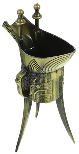 Cabilock Tazza da Vino Cinese Antica Stile Dinastia Qing Capacità Vintage Decorativa