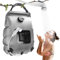 Solar Dusche Tasche,20L Outdoor Warmwasser Duschsack,SolarbetriebenCampingduschemit Temperatur Heißwasser,Tragbare Solar Heizung Tasche,Camping Dusche Tasche mit Duschkopf,für Camping Outdoor Wandern